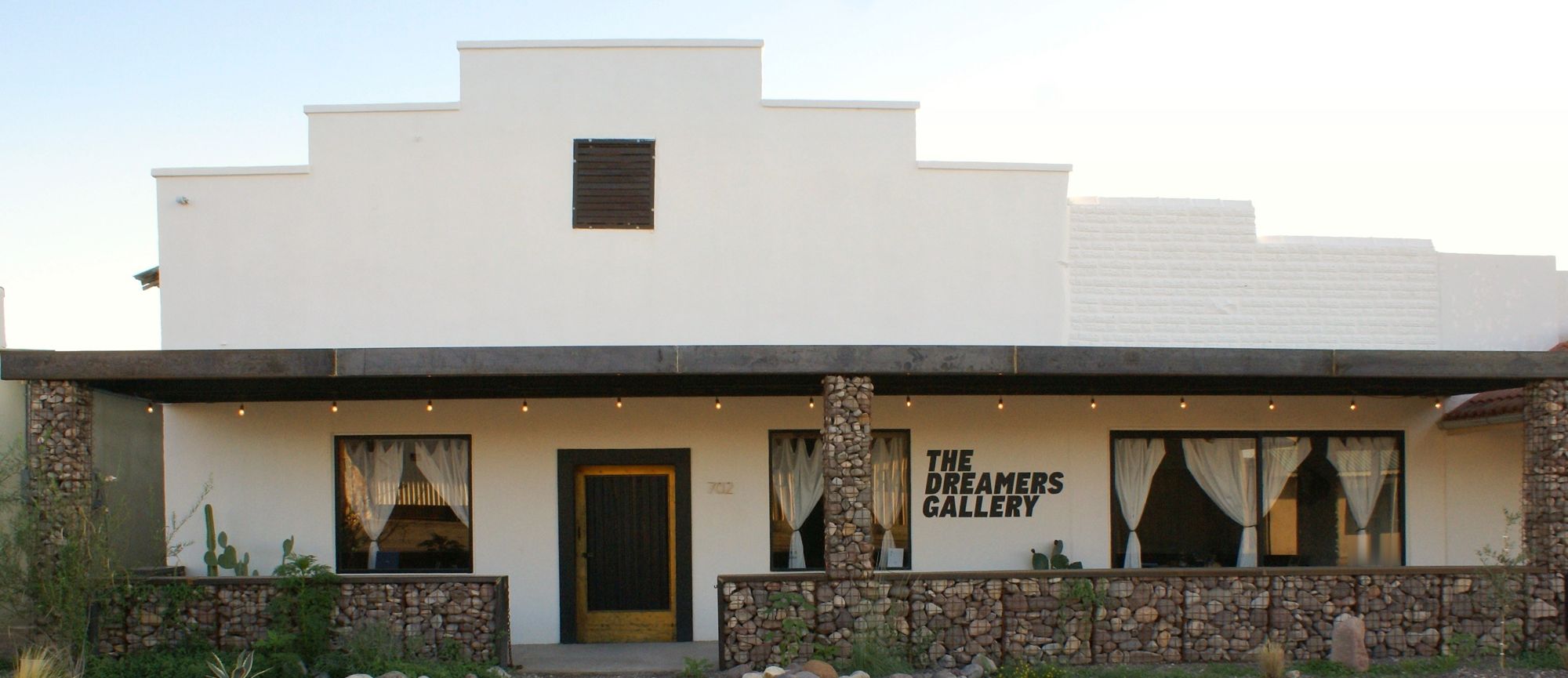 The facade of The Dreamers Gallery, the Herrera Building, 702 W O’Reilly Street